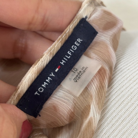 Tommy Hilfiger Beige Leopard Print Maxi Dress - Picture 6 of 8